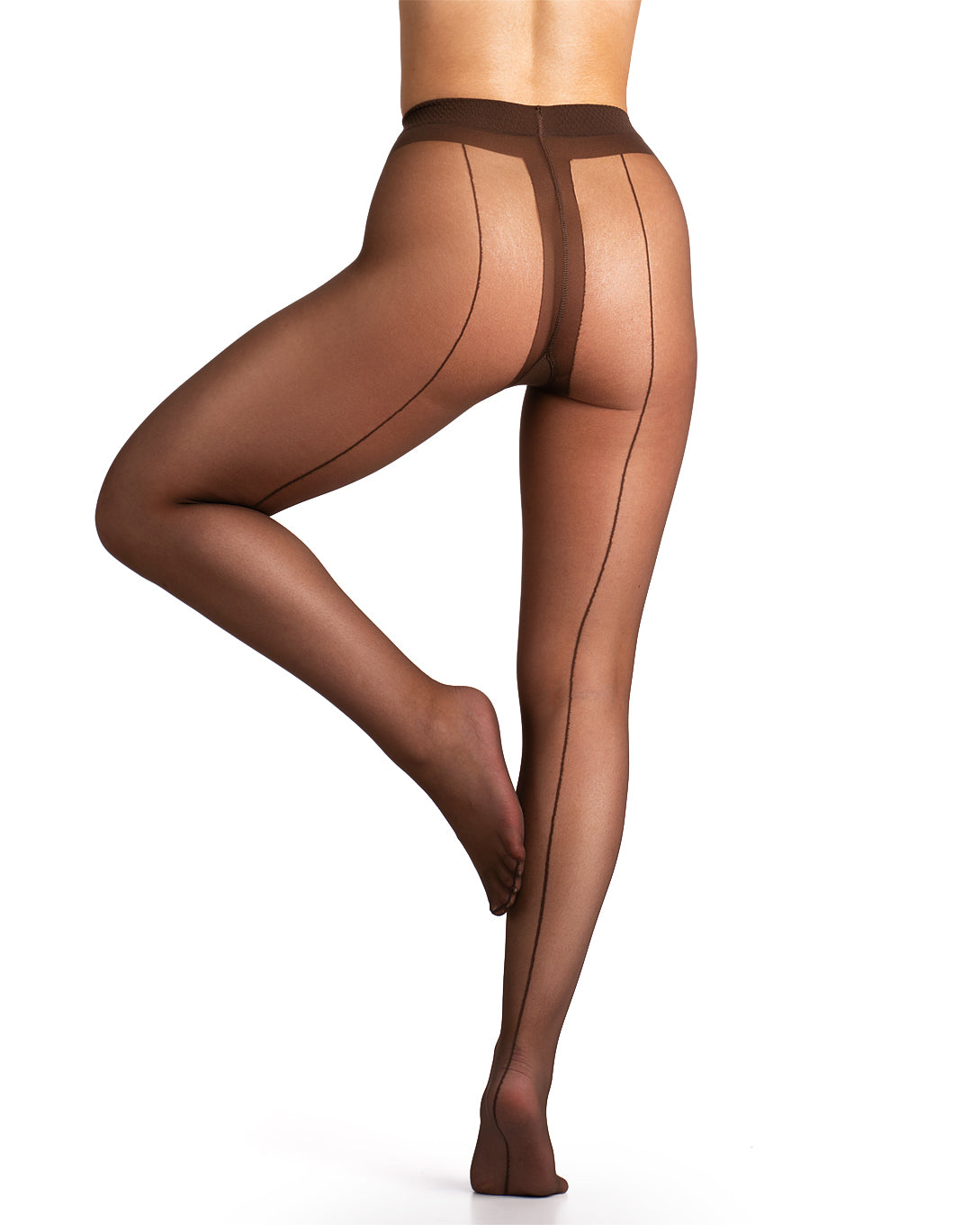 Gio Toulouse Faux Seam 15 Denier Tights