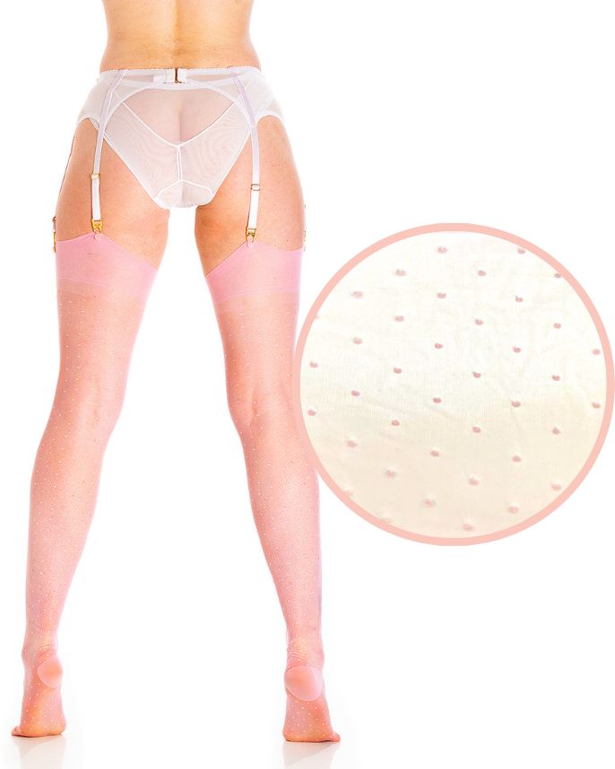 Gio Dixieland Polka Dot Stockings - Fashion Colours