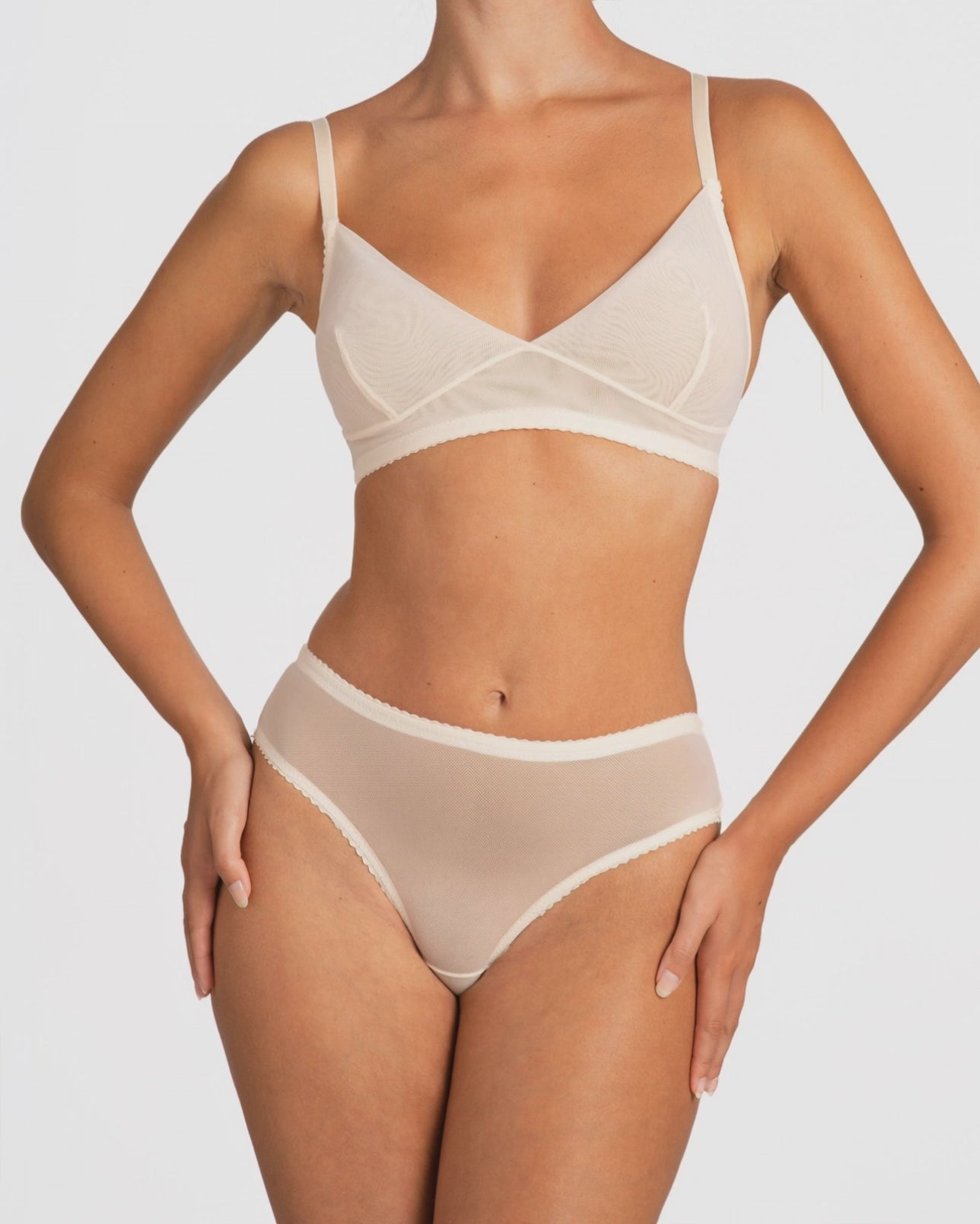 Load video: Gio Perfect Match Bralette - Classic Colours